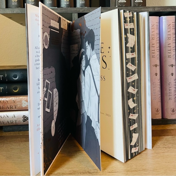 Fairyloot Exclusive Signed Edition Divine Rivals by Rebecca Ross - Picture 5 of 12